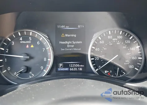 2018 Infiniti Q50 3.0T Luxe z USA, uszkodzony, nr VIN JN1EV7AP5JM366125